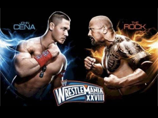 WWE巨星巨石强森的赛场日常,友情、汗水与荣耀的最新比赛